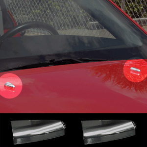 UPR - Billet Windshield Washer Covers (fits 05-09 Ford Mustang) UPR - 1033-01 for 2005-2009 Ford Mustang