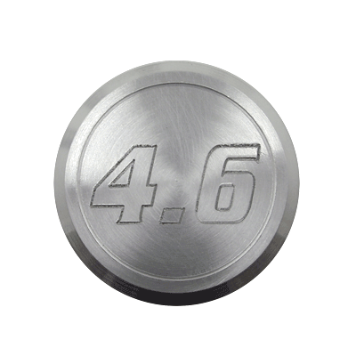 UPR - Billet Cigarette Lighter Delete 4.6 Logo Engraved (fits 79-04 Mustang) UPR - 1103-09 for 1979-2004 Ford Mustang