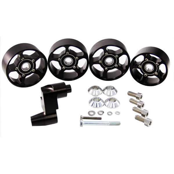 UPR - Billet Snub Idler Bracket 4pc Pulley Kit (fits 03-04 Cobra) UPR - 3019-102 for 2003-2004 Ford Mustang - front view