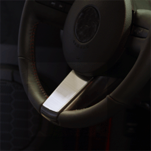 UPR - Billet Steering Wheel Badge (fits 05-09 Ford Mustang) UPR - 1153-01 for 2005-2009 Ford Mustang