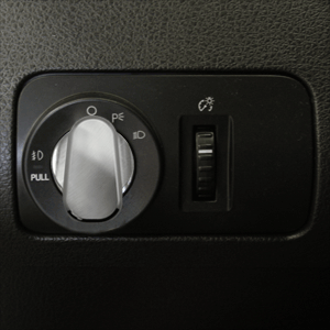 UPR - Billet Slimline Headlight Knob Cover (fits 05-14 Mustang) - 1004-17 for 2005-2014 Ford Mustang