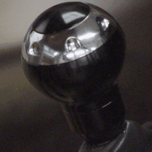UPR - Shift Knob Black with Chrome Ring UPR (fits 79-14 Mustang) - 1008-3-15 for 1979-2014 Ford Mustang