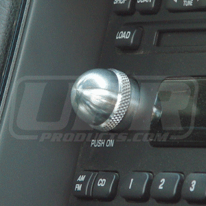 UPR - Billet Radio Knob Bullet Style UPR (fits 01-04 Ford Mustang) - 1015-01 for 1995-2003 Ford Explorer
