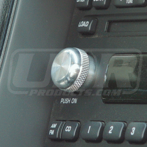 UPR - Billet Radio Knob Flat Style UPR (fits 01-04 Ford Mustang) - 1015-05 for 1995-2004 Ford Excursion