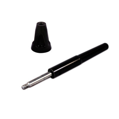 UPR - Billet Regular Shorty Antenna 3.5" Black (fits 10-14 Mustang) UPR - 1750-24 for 2010-2014 Ford Mustang