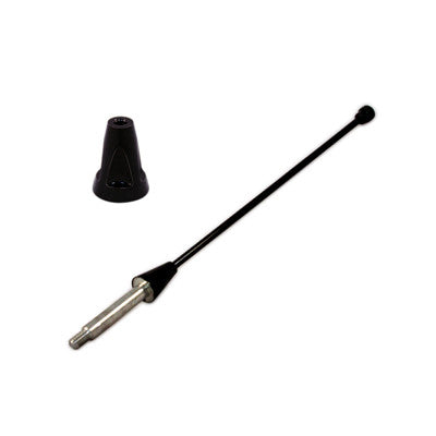 UPR - Black Chrome Billet Shorty Antenna 6" (fits 10-14 Mustang) UPR - 1750-12 for 2010-2014 Ford Mustang