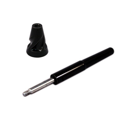 UPR - Black Billet Swirl Shorty Antenna 3.5" (fits 10-14 Mustang) UPR - 1750-21 for 2010-2014 Ford Mustang