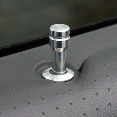 UPR - True Billet Door Pin & Bezel Kit (fits 79-04 Ford Mustang) UPR - 1114-117 for 1979-2004 Ford Mustang