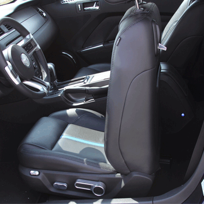 UPR - Ultimate Billet Power Seat Package (fits 05-06 Mustang) UPR - 5087-05-13 for 2005-2006 Ford Mustang - angle view