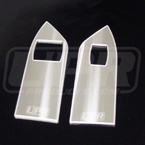 UPR - Billet "UPR" Hardtop Window Switch Plates Polished (fits 05-09 Mustang) UPR - 1037-05-02 for 2005-2009 Ford Mustang