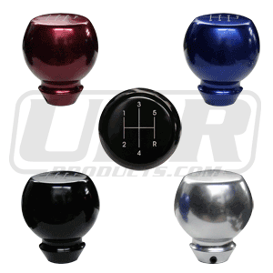 UPR - Billet Shift Knob Large Flat Top Flare 5 Speed 4.6 (fits 79-14 Mustang) UPR - 1008-2-FB for 1979-2014 Ford Mustang