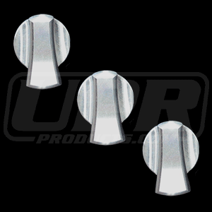 UPR - Billet AC Knob Covers (fits 05-09 Ford Mustang) - 1003-07-01 for 2005-2009 Ford Mustang