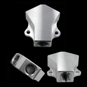 UPR - 1/2" Billet Fuel Y Block (fits 79-04 Ford Mustang) UPR - 4008-04 for 1979-2004 Ford Mustang
