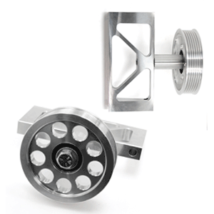 UPR - Ultra Light Billet Air Pump Idler Bracket and Pulley Kit (fits 79-95 Mustang) UPR - 3005-10 for 1979-1995 Ford Mustang