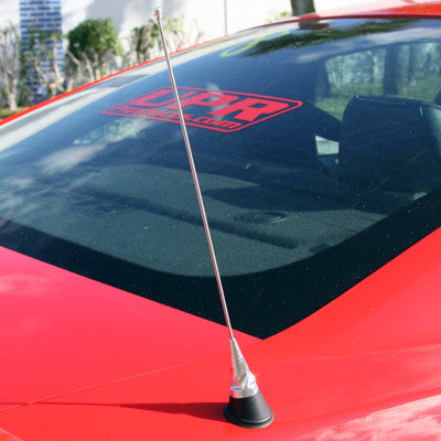 UPR - Billet Swirl Shorty Antenna 12" (fits 10-14 Ford Mustang) UPR - 1750-13 for 2010-2014 Ford Mustang