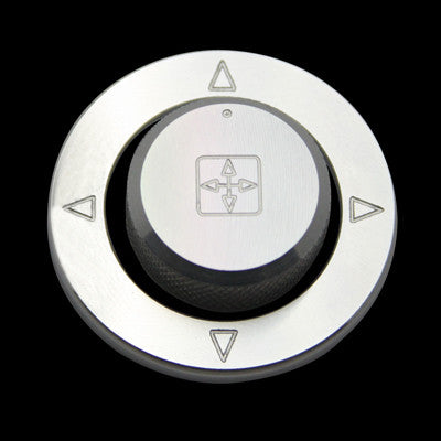 UPR - Billet Engraved Mirror Control Knob & Bezel Kit (fits 10-14 Mustang) UPR - 1135-17 for 2010-2014 Ford Mustang
