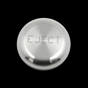 UPR - Billet 'Eject' Logo Power Point Plug (fits 79-09 Mustang) UPR - 1130-17 for 1979-2009 Ford Mustang