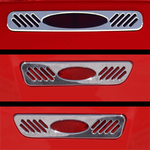 UPR - Extreme Side Marker & Brake Light Bezels Polished (fits 05-09 Mustang) UPR - 3664-06 for 2005-2009 Ford Mustang