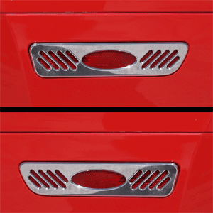 UPR - Billet Extreme Side Marker Bezels Polished (fits 05-09 Mustang) UPR - 3664-05 for 2005-2009 Ford Mustang