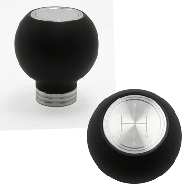 UPR - Composite Shift Knob Round 4.6 5 & 6 Speed Logo (fits 79-04 Mustang) UPR - 1018-01 for 1979-2014 Ford Mustang