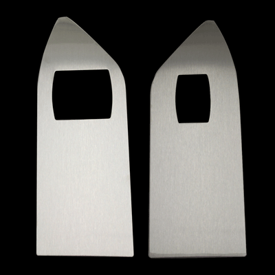 UPR - Stainless Steel Hardtop Window Switch Plates (fits 05-09 Mustang) UPR - 1037-05-09 for 2005-2009 Ford Mustang