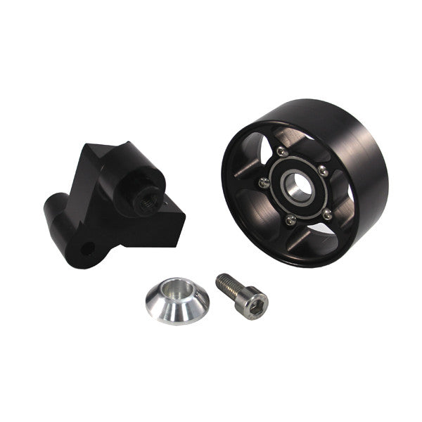 UPR - Billet Tensioner Snub Idler Bracket 90mm Pulley (fits 03-04 Cobra) UPR - 3019-04 for 2003-2004 Ford Mustang - angle vie