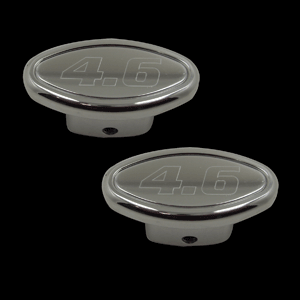 UPR - Billet Clothes Hanger Kit 4.6 Logo (fits 79-09 Ford Mustang) UPR - 1024-25 for 1979-2009 Ford Mustang