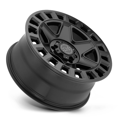 Black Rhino Hard Alloys York 17X8 5X114.3 +35MM Matte Black