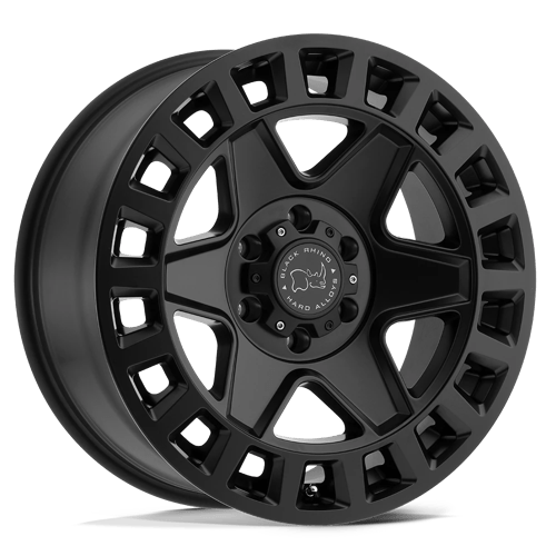 Black Rhino Hard Alloys York 17X9 6X139.7 -12MM Matte Black