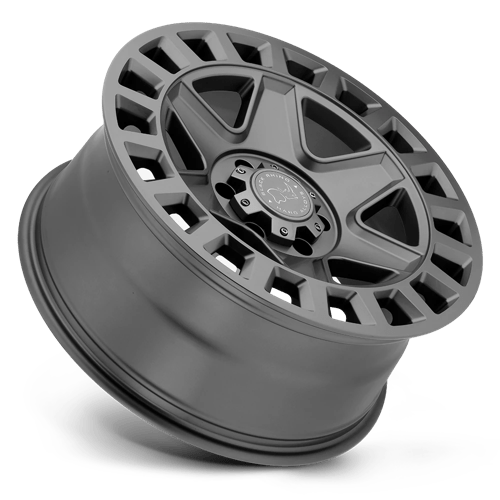 Black Rhino Hard Alloys York 17X8 6X130 +52MM Matte Gunmetal