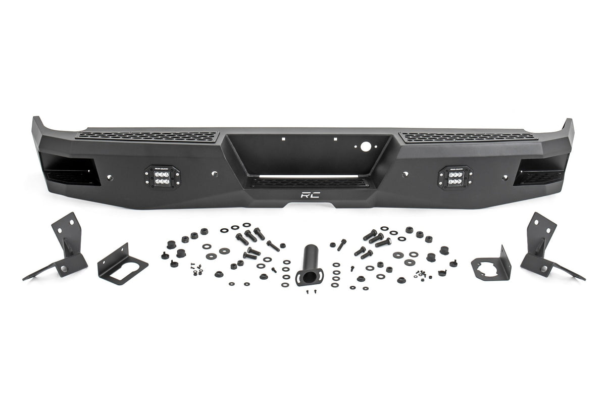 Rear Bumper | LED | Chevy Silverado &amp; GMC Sierra 1500 2WD/4WD (2007-2018 &amp; Classic)