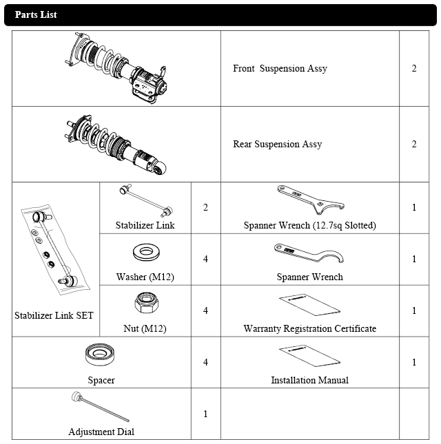 HKS HIPERMAX S ZN6 Full Kit - 80300-AT001