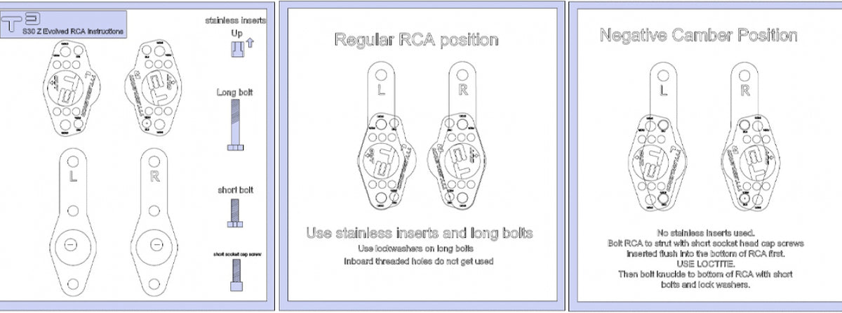 Evolved Roll Center Adjusters for The Datsun 240/260/280Z