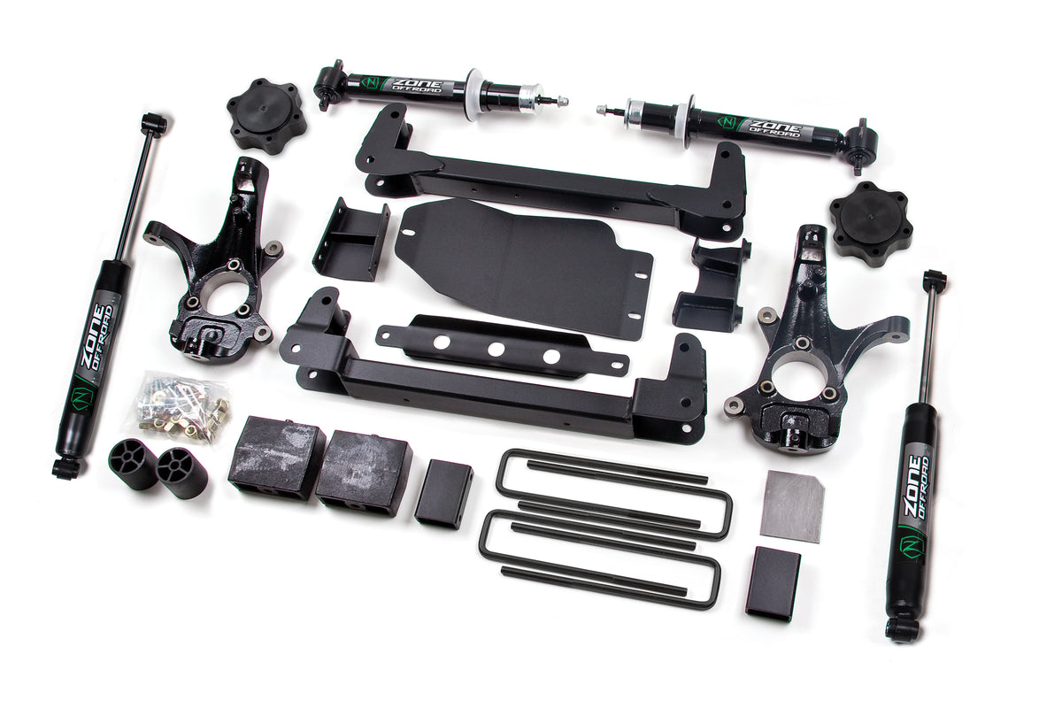 Zone Offroad 07-13 GM K1500 4.5in Suspension System - ZONC8N
