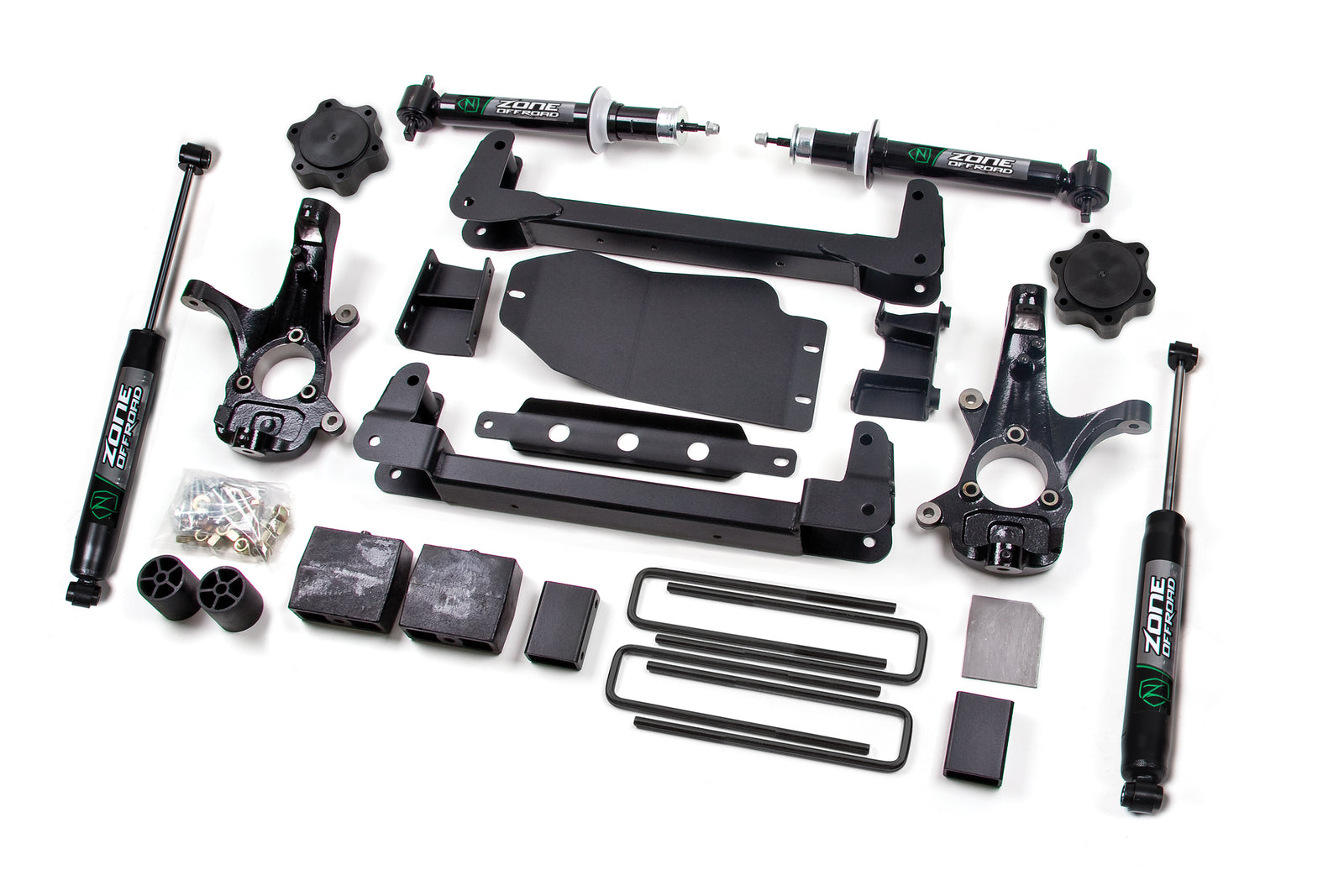 Zone Offroad 07-13 GM K1500 6.5in Suspension System - ZONC1N