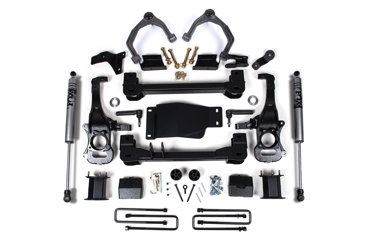Zone Offroad 09-24 Chevy/GMC 1500 4WD 6" Suspension System - ZONC68F
