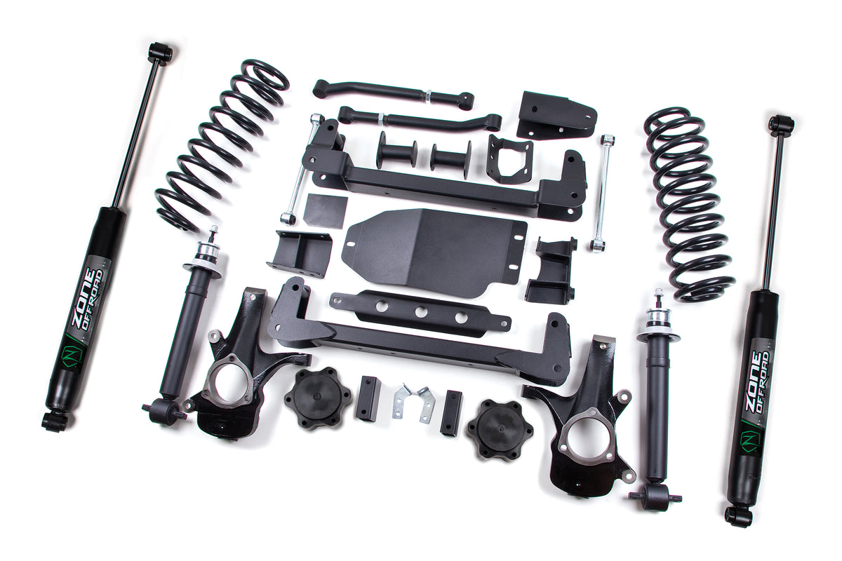 Zone Offroad 07-12 GM K1500 6.5in Suspension System - ZONC6N