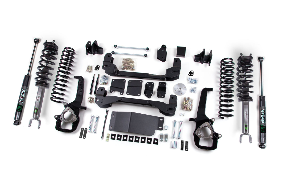 Zone Offroad 13-18 Ram 1500 4WD 6in Lift Kit - Nitro Loaded Struts & Shocks - ZOND40LN