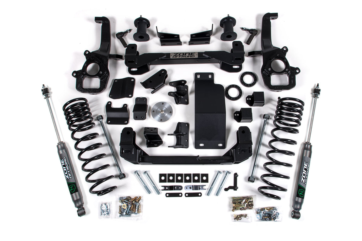 Zone Offroad 19-21 Ram 1500 4WD 6in Front 5in Rr Suspension Lift System w/OE 22in Wheels Fox Shocks - ZOND97F