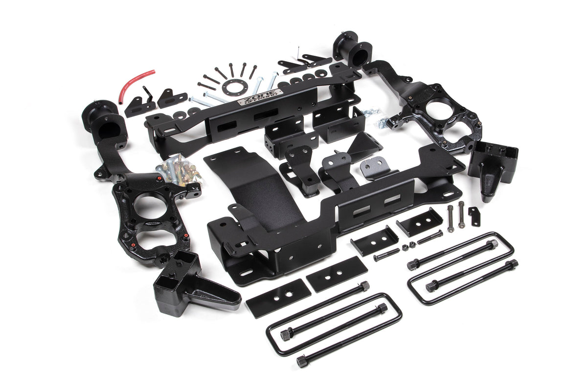 Zone Offroad 21-25 Ford F150 w/ CCD 4wd 6in Suspension Lift Kit 5in Rear - ZONF103