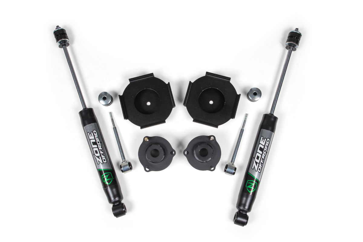 Zone Offroad 10-24 Toyota 4Runner 3in Lift Kit - Spacer Front / Nitro Rear - ZONT15N