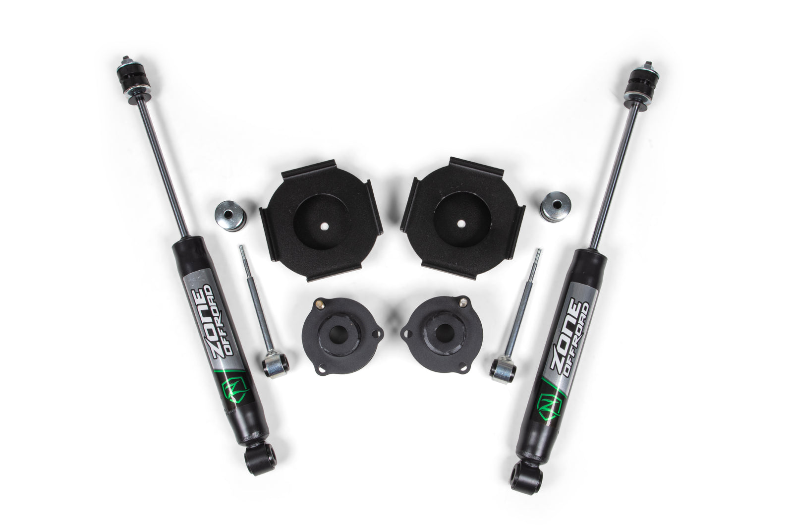 Zone Offroad 10-24 Toyota 4Runner 3in Lift Kit - Spacer Front / Nitro Rear - ZONT15N