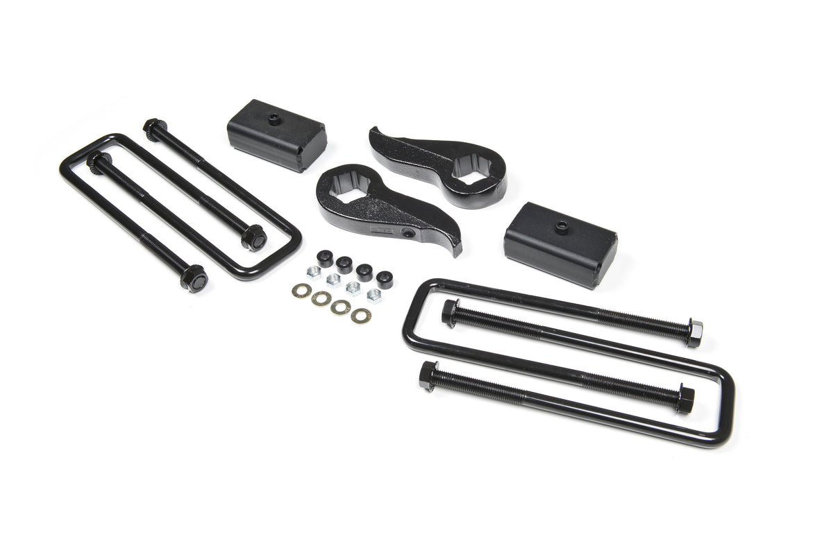 Zone Offroad 11-15 Chevy 2500/3500 HD 2in Torsion Key Lift Kit w/o ovld - ZONC1244