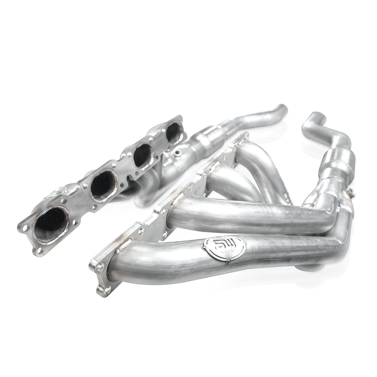 Stainless Works - 1990-92 Corvette ZR1 Long Tube Header Kit - ZR19092CAT