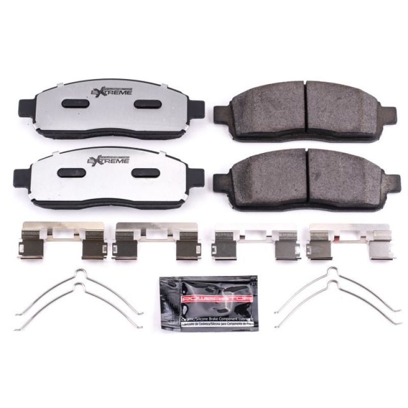 Power Stop 04-08 Ford F-150 Front Z36 Truck &amp; Tow Brake Pads w/Hardware