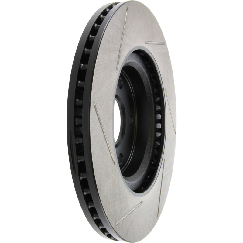 StopTech 13-15 Nissan Pathfinder Slotted Front Left Rotor - 126.42120SL