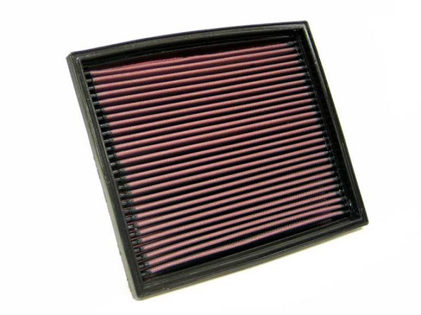 K&N 97-99 BMW 540I Drop In Air Filter - 33-2142 for 1997-2003 BMW 5 Series - front view