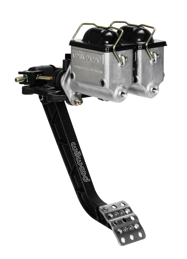 Wilwood Adjustable Brake Pedal - Dual MC - Rev. Swing Mount - 6.25:1 - 340-12509 by Wilwood - front view