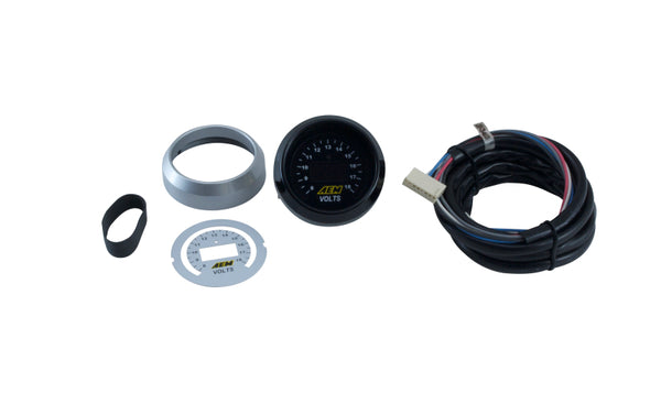 AEM 52mm Voltmeter Digital Gauge - 30-4400 by AEM
