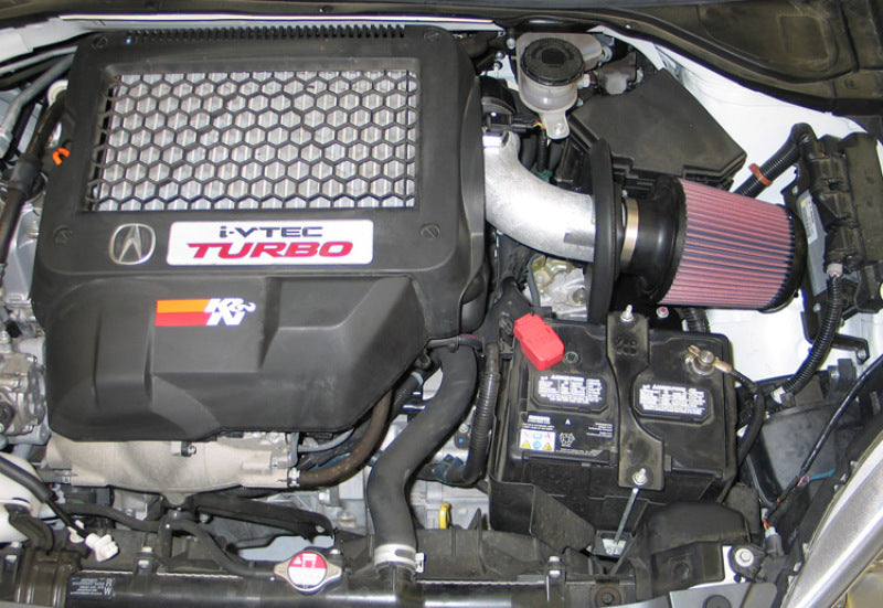 K&amp;N 07-08 Acura RDX L4-2.3L Silver Typhoon Short Ram Intake - 69-0017TS